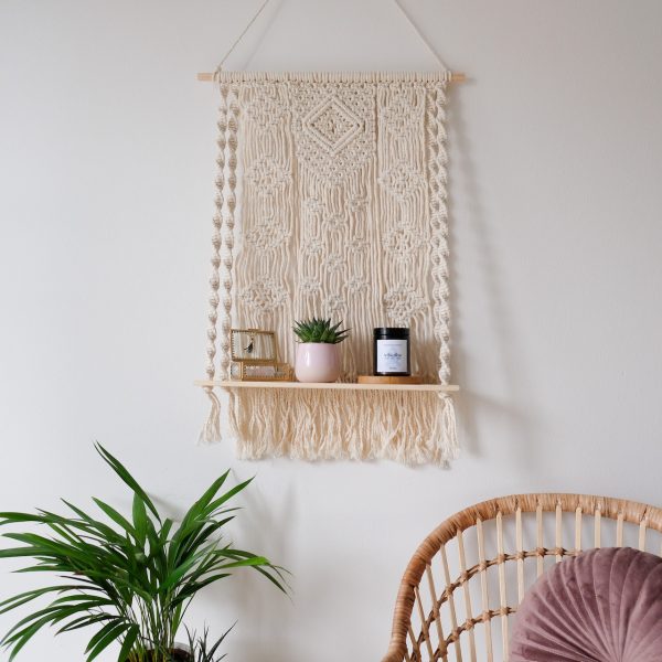 závěsná polička macramé Boho Love