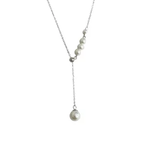 Stříbrný náhrdelník s Perlami