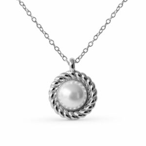Stříbrný náhrdelník s Perlou